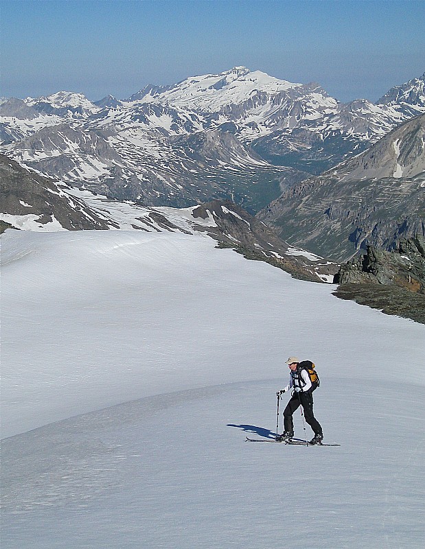 #1 Pte de Gros Caval : Vers le haut du glacier Pte de Gros Caval : Vers le haut du glacier