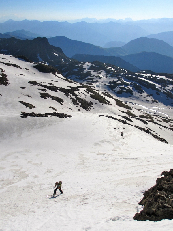 #3 Couloir N : A l Couloir N : A l'approche du couloir.