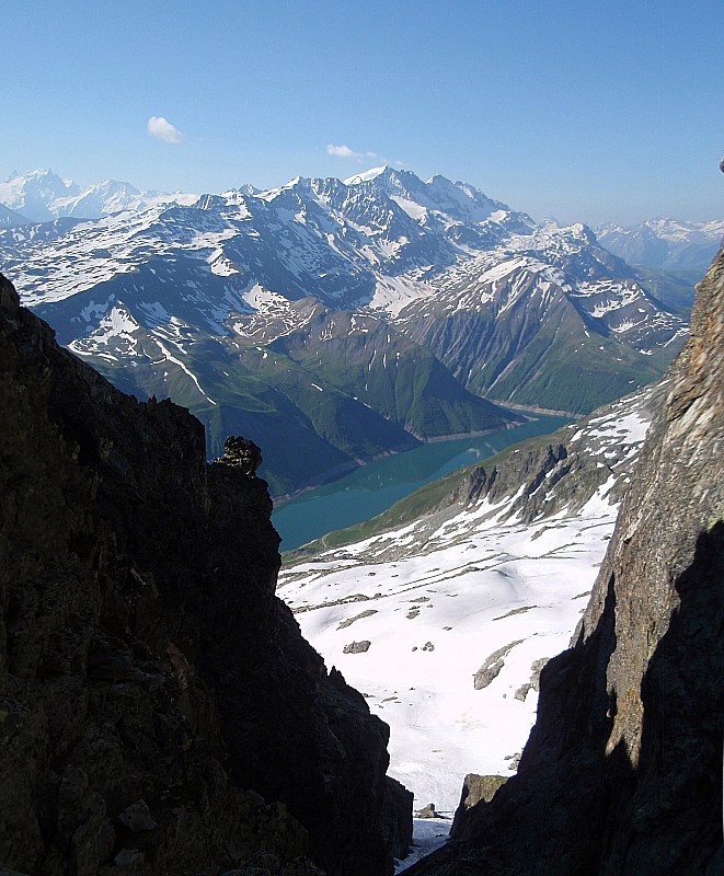 #6 Col dulong : La vue sur les grandes rousses... très alpin Col dulong : La vue sur les grandes rousses... très alpin