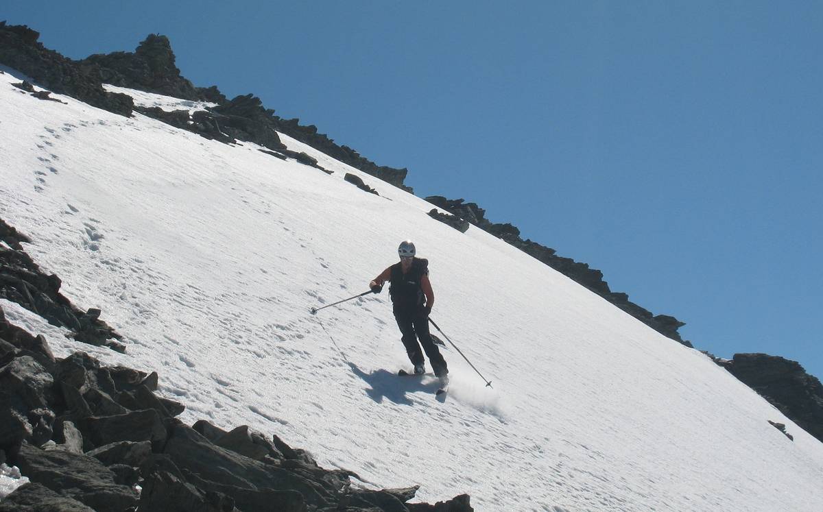 #10 départ du sommet à skis départ du sommet à skis