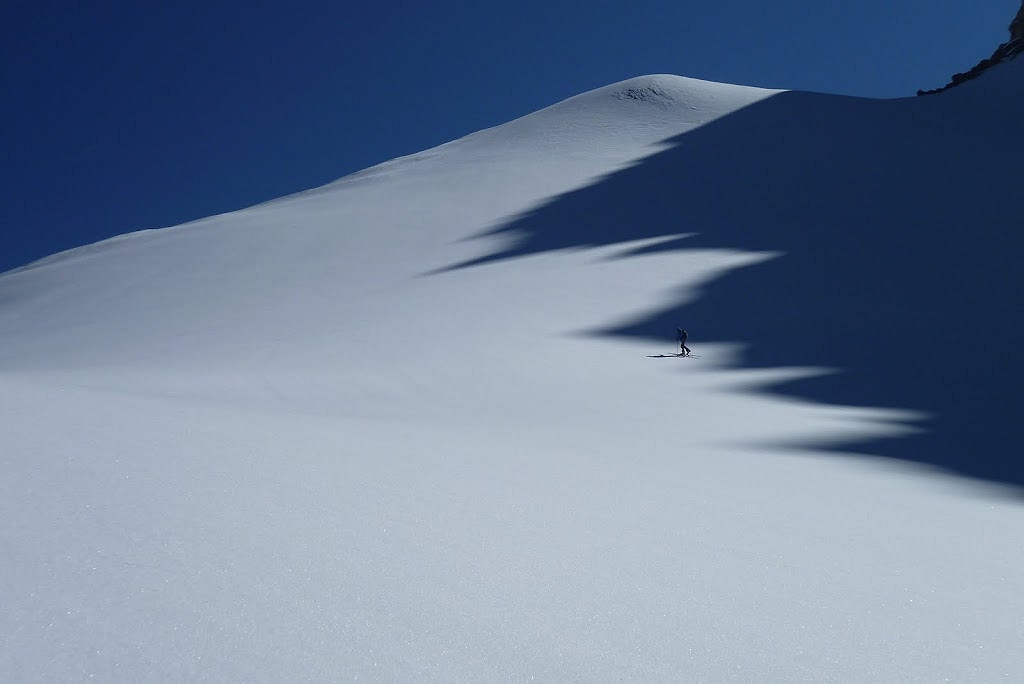#2 Sous l Sous l'épaule Nord : La fin de l'ascension. (photo D.Moreau)