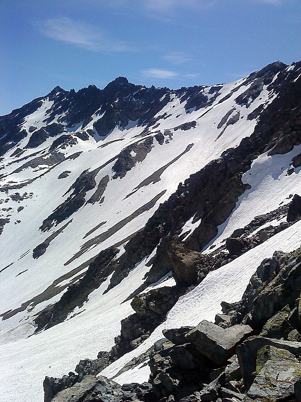 #9 Belle Etoile, dent du Pra : l Belle Etoile, dent du Pra : l'ensemble de la combe de la Belle Etoile