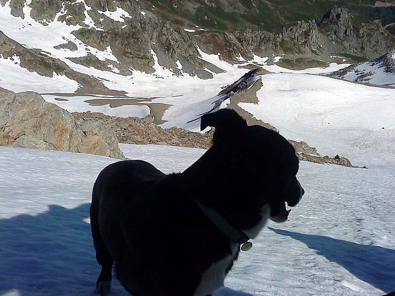 #3 Belle Etoile, dent du Pra : état du vallon, pas trop mal Belle Etoile, dent du Pra : état du vallon, pas trop mal