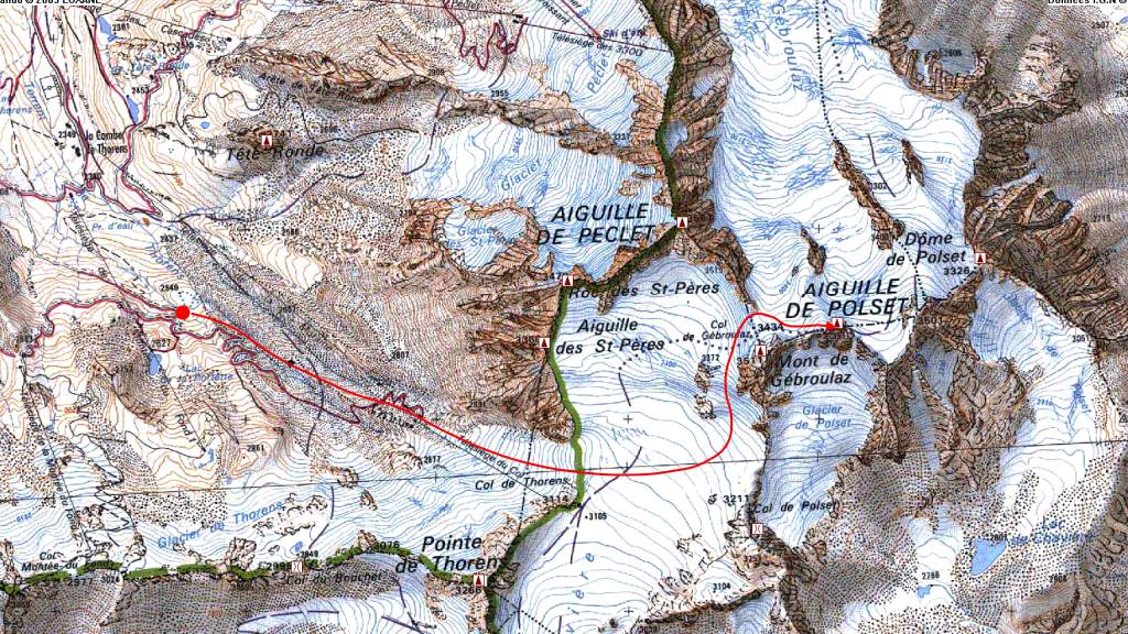 #2 Topo : les principaux sommets rencontrés Topo : les principaux sommets rencontrés