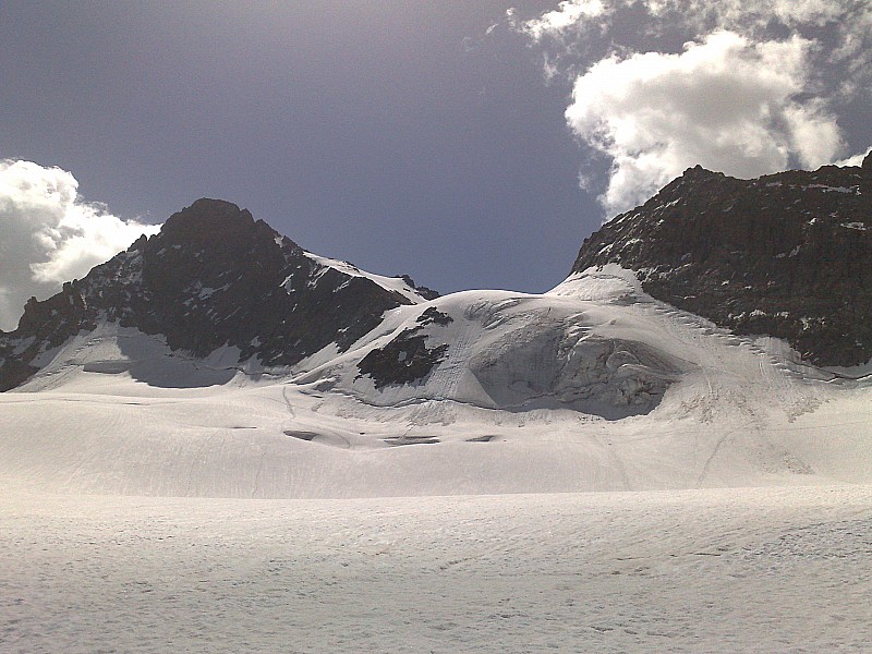 Bombé et col de la Girose : On est passé à gauche : pas bon !