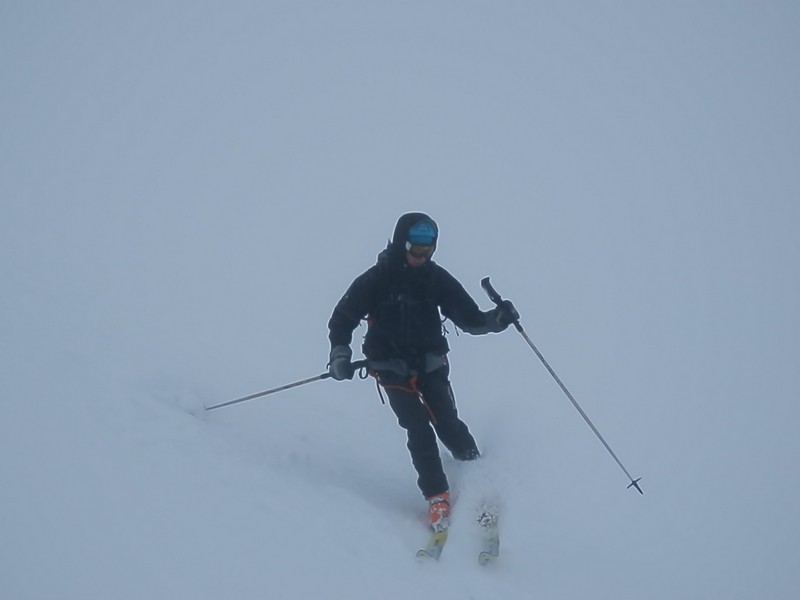 #34 Descente : Fabrice en cours de descente Descente : Fabrice en cours de descente