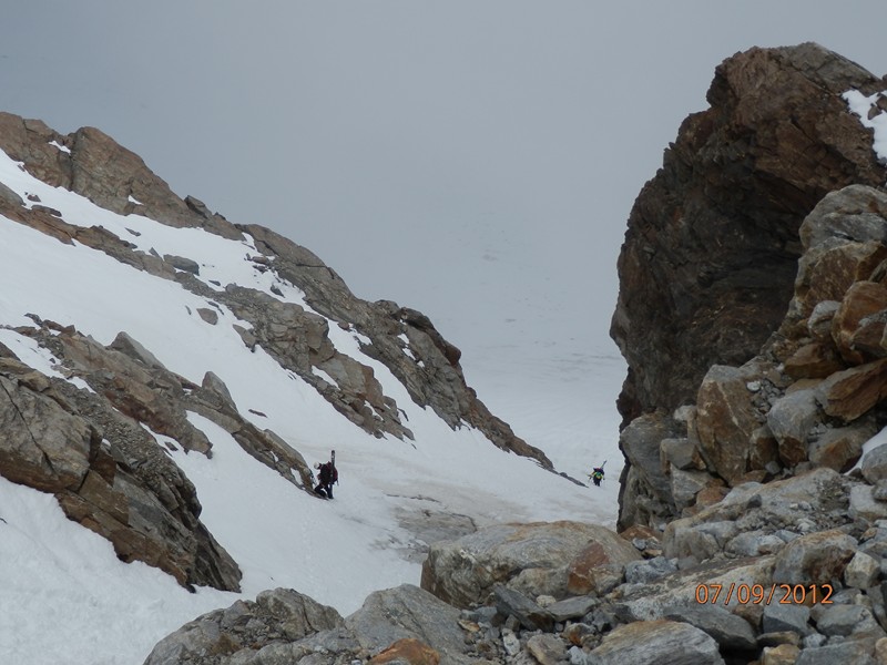 #6 Canale Casati : Fabrice et Mickael en cours d Canale Casati : Fabrice et Mickael en cours d'ascension