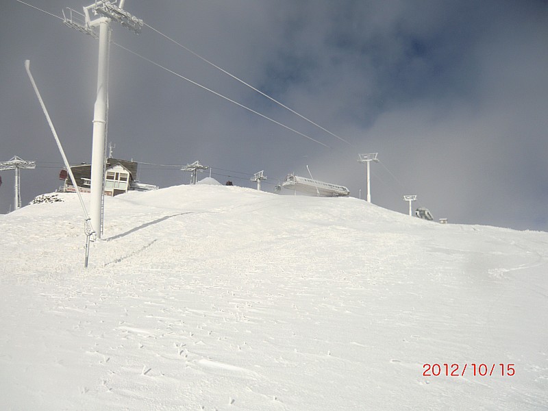 haut de la station