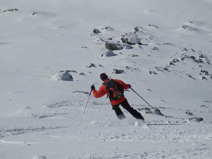 Bon ski : Première sortie de l'année et Sama-lau se lache déjà (le ski c'est comme le vélo, on n'oublie pas)