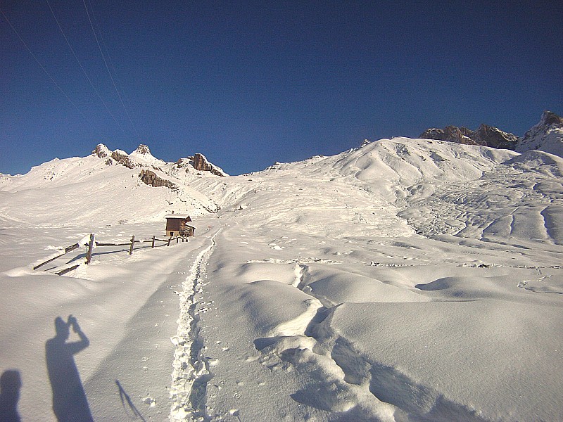 #1 Au départ : Enneigement correcte dès le bas. Au départ : Enneigement correcte dès le bas.