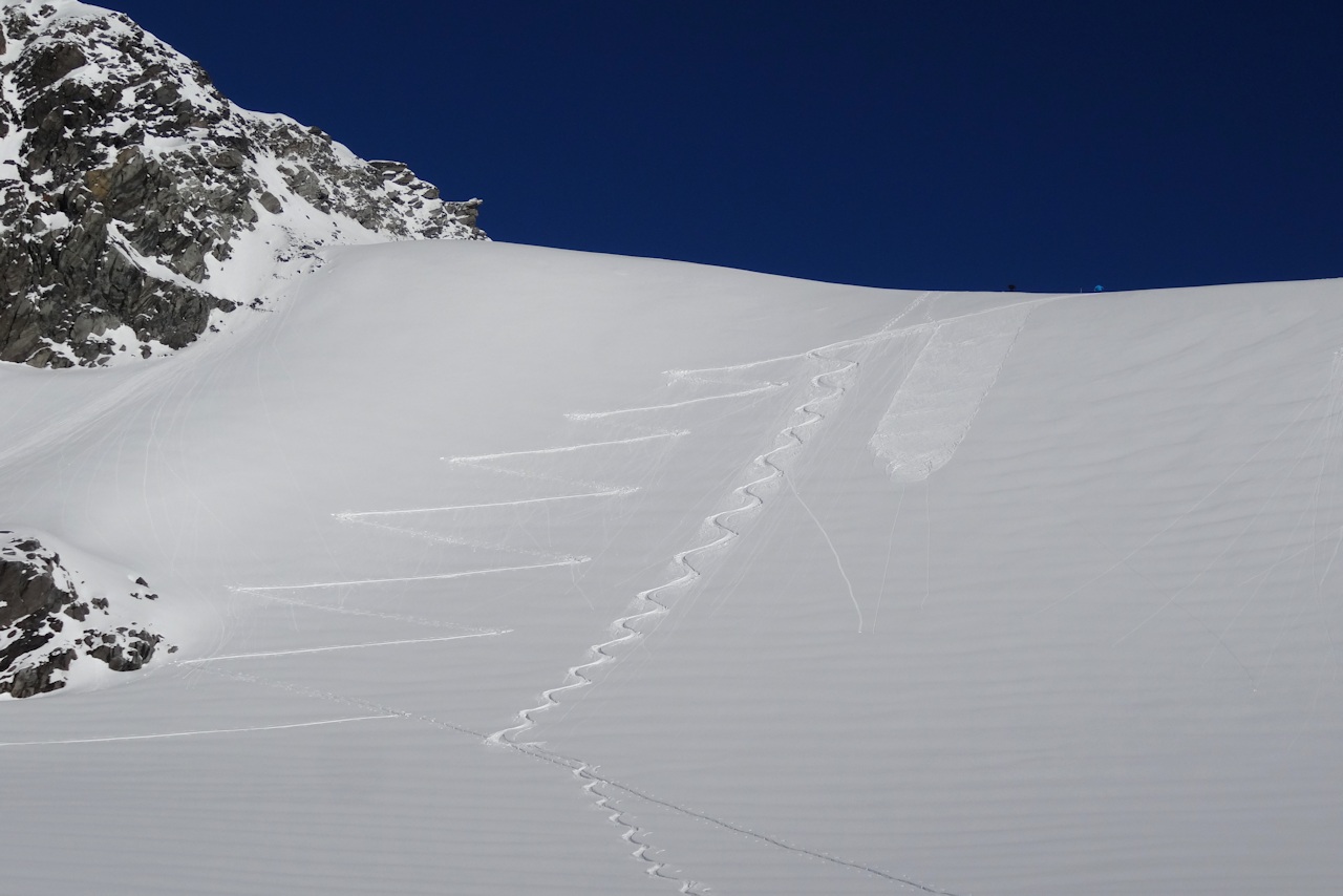 #13 Sous le col de Gébroulaz : Gavage ! Sous le col de Gébroulaz : Gavage !