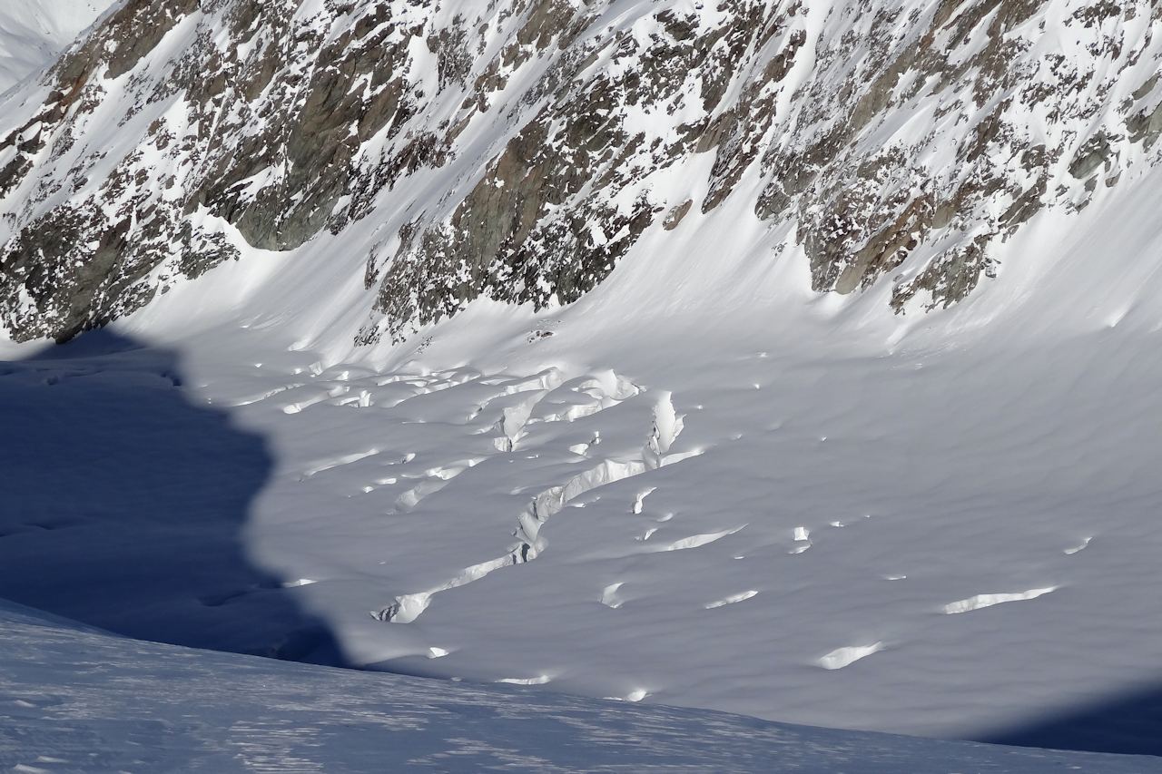 #9 Crevasses : Glacier de Gébroulaz branche médiane. Crevasses : Glacier de Gébroulaz branche médiane.