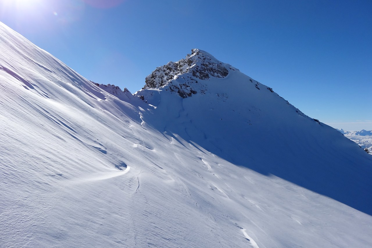 #11 Le Mont de Gébroulaz : Avant de rejoindre la crête vers l Le Mont de Gébroulaz : Avant de rejoindre la crête vers l'Aiguille de Polset.