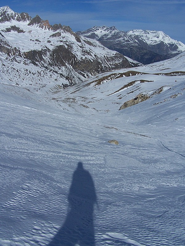 #2 Col de la Roue : La c Col de la Roue : La c'estmoi, et le vallon qu'on remonte...