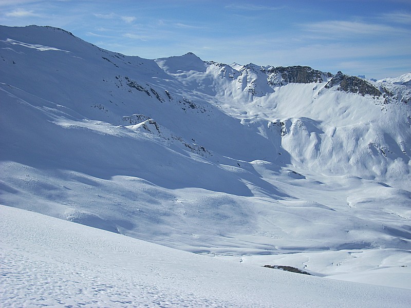 #3 Cime du Grand Vallon : Le Grand Vallon bien blanc Cime du Grand Vallon : Le Grand Vallon bien blanc