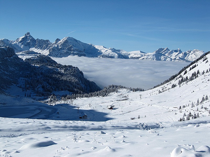 #6 L L'enneigement de la : Combe de Vernant.