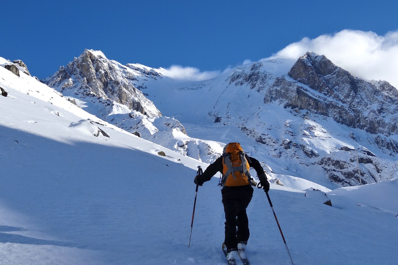 #7 Enfin le soleil : Après 2 heures d Enfin le soleil : Après 2 heures d'effort dans l'ombre et le froid.