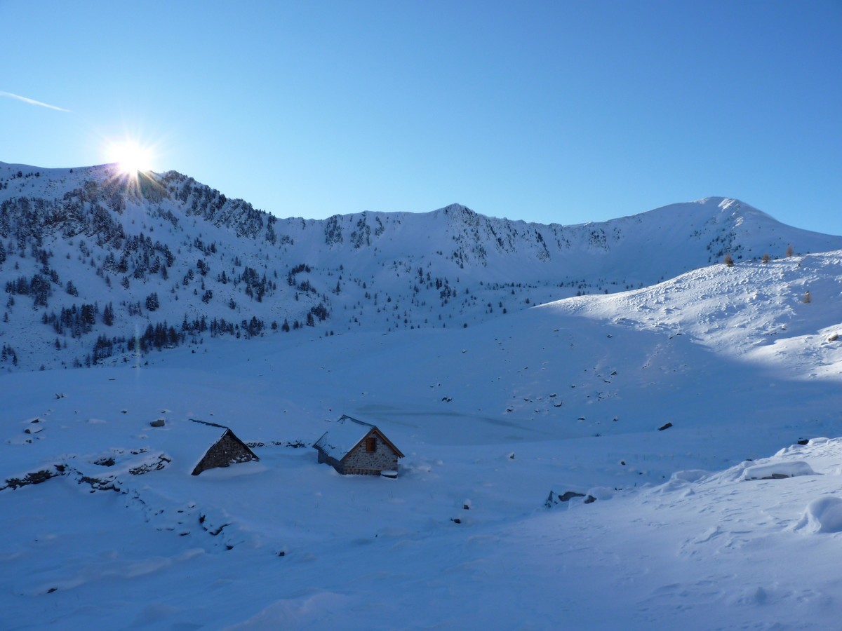 #1 Lever de soleil aux chalets : Maintenant la température monte Lever de soleil aux chalets : Maintenant la température monte