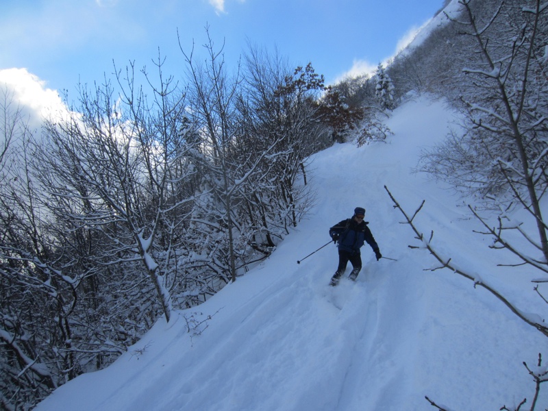 limaçon lent descent : vers 1200m