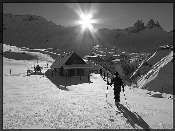 #1 aiguilles d aiguilles d'Arves : Chalets du Besset.