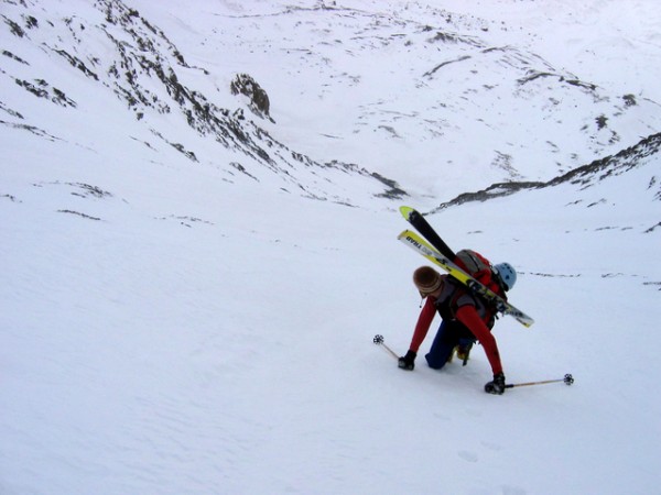 #2 Aiguille de l Aiguille de l'Epaisseur : Friz dans l'ascension du couloir