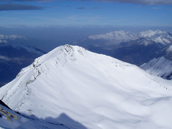 #5 Pointe d Pointe d'Emy , face est : La pointe d'Emy qui a aussi reçu notre visite