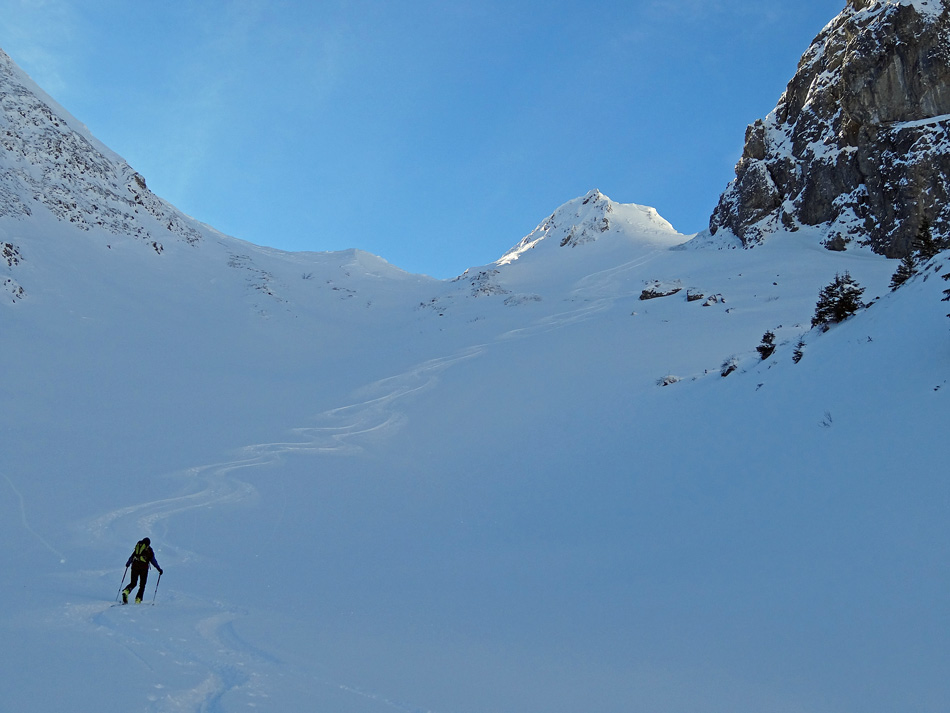 #4 Pointe de savolaire : Col de Savolaire Versant Nord. Pointe de savolaire : Col de Savolaire Versant Nord.