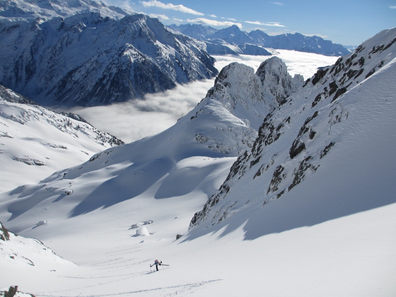 #4 Au dessus du col de l Au dessus du col de l'Aigleton : le soleil commence à faire son effet.