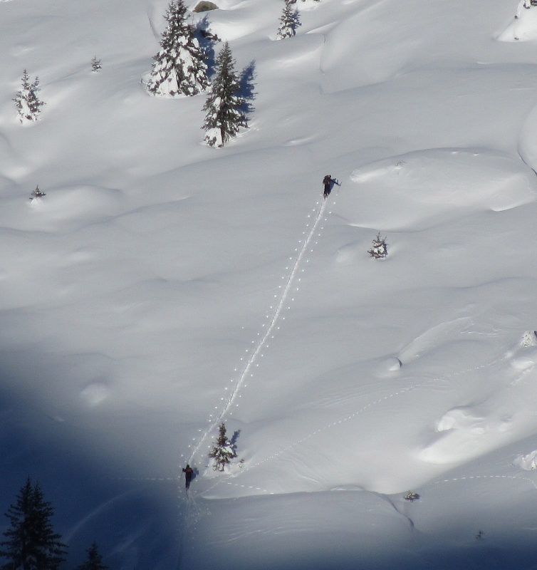 #2 Vue d Vue d'en haut. : Jeu de lumière dans le vallon de la Jasse.