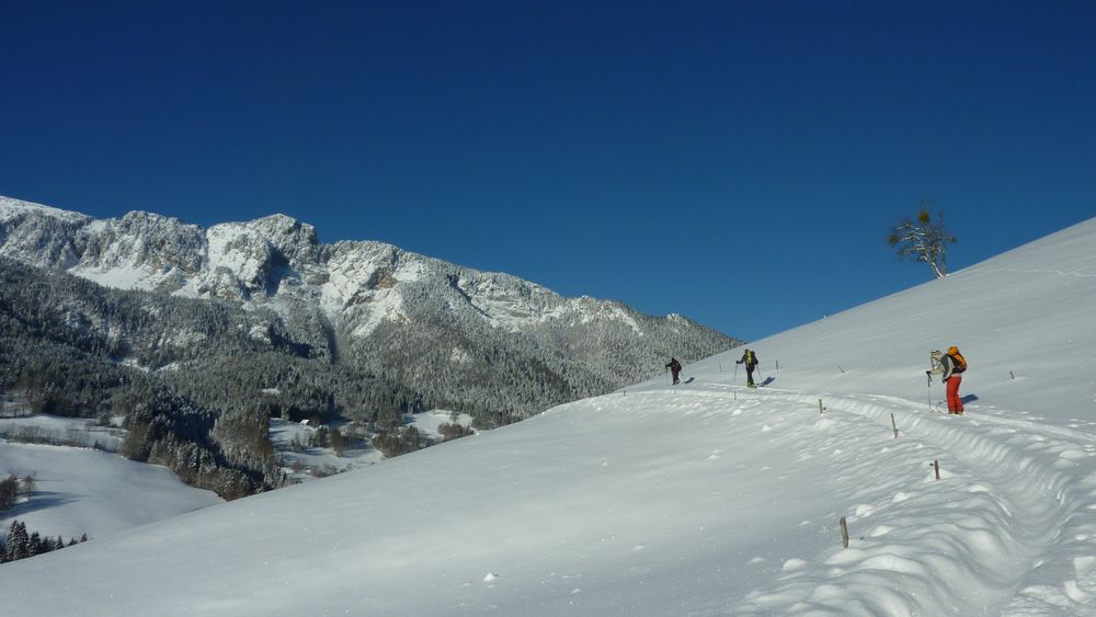 #2 Départ : le col du Fret a l Départ : le col du Fret a l'air bien blanc....