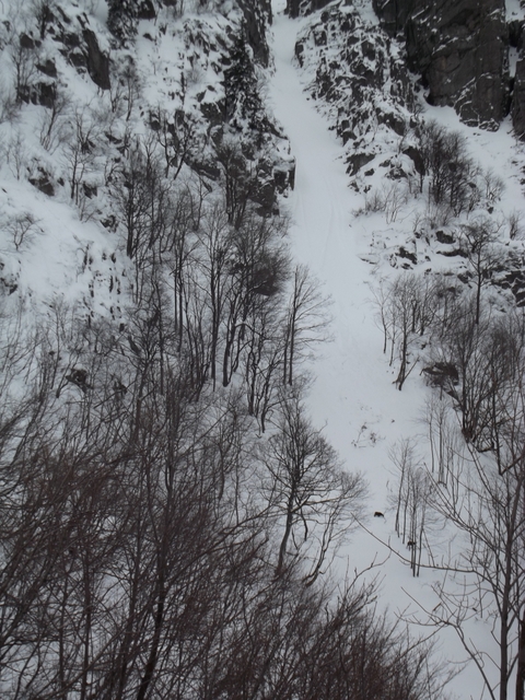 #8 la martinswand : bon couloir avec non amies la martinswand : bon couloir avec non amies