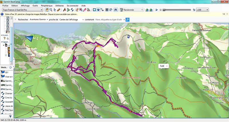 #20 Petit Som : La trace GPS de ouf, c Petit Som : La trace GPS de ouf, c'est un vrai tricotage