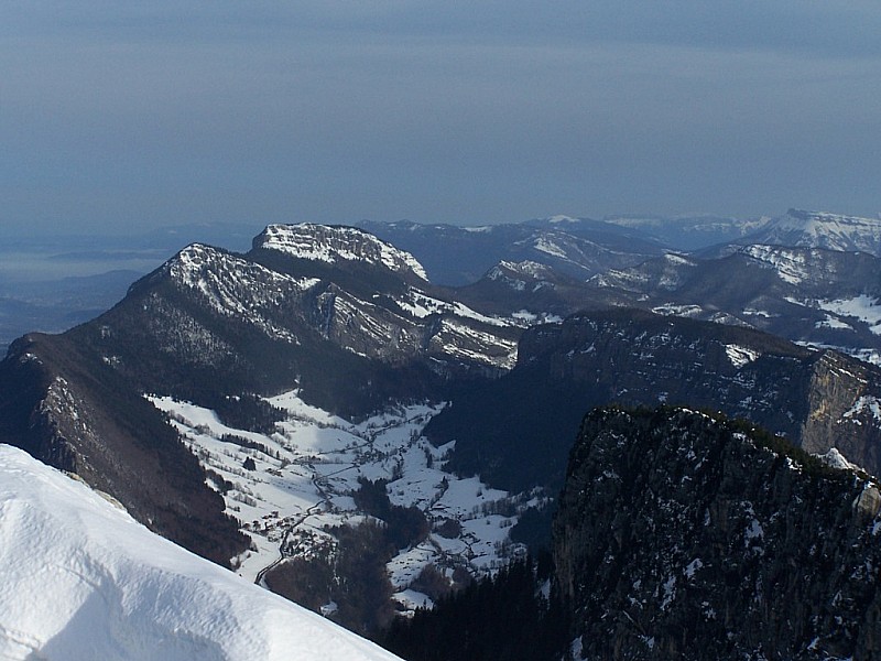 #4 Petit Som : Le desert et le Mont Outherand vu du Petit Som Petit Som : Le desert et le Mont Outherand vu du Petit Som