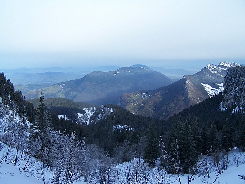 #1 Petit Som : Au col de Lecahud, vu sur l Petit Som : Au col de Lecahud, vu sur l'avant pays savoyard