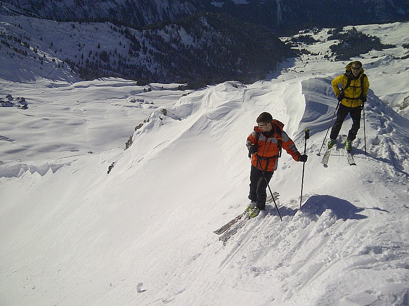 #2 Pointe d Pointe d'Almet : Au sommet du couloir