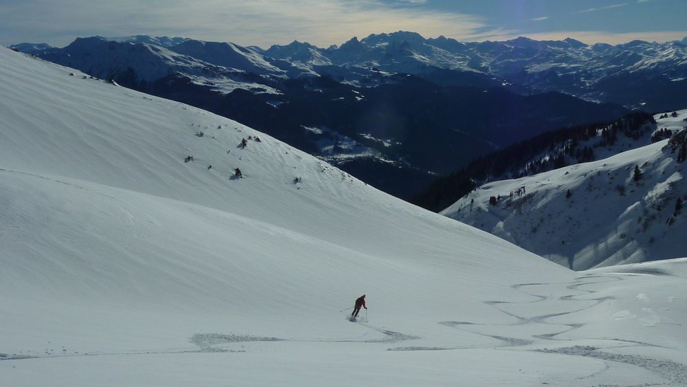 #17 Descente vers le Boulissoir : ça chauffe mais ça reste encore bien bon Descente vers le Boulissoir : ça chauffe mais ça reste encore bien bon