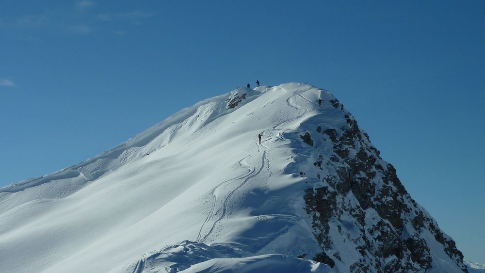 #4 Pointe de Dzonfié : final sur l Pointe de Dzonfié : final sur l'épaule nord