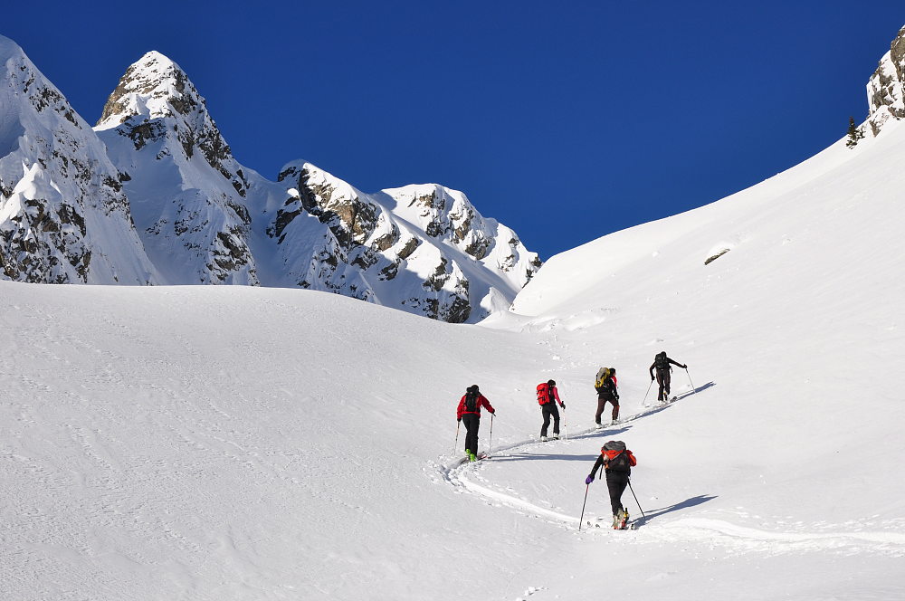 #1 Plagne longe : Plaisir de faire la trace (surtout de voir les autres la faire) Plagne longe : Plaisir de faire la trace (surtout de voir les autres la faire)