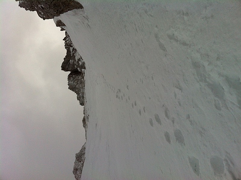 #1 Couloir : couloirs au dessus du pas De la Ville ; descente Couloir : couloirs au dessus du pas De la Ville ; descente