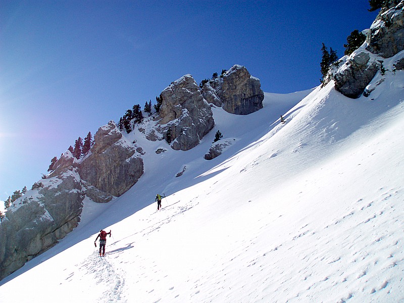 #12 couloir Lance Sud : Premier doute couloir Lance Sud : Premier doute