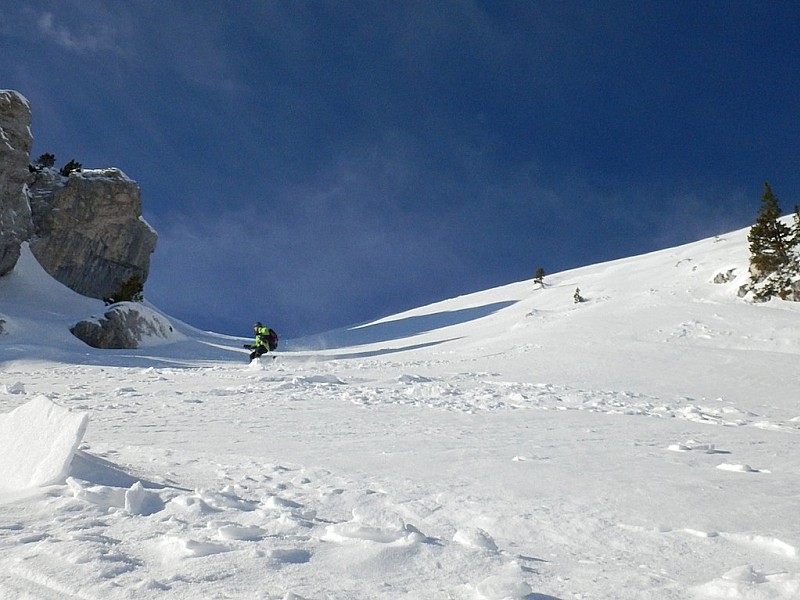 #6 dans les pentes des Lances : assez bon ski dans les pentes des Lances : assez bon ski