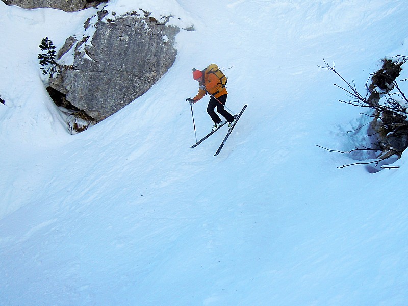 #9 Couloir en virgule : ...Et un virage de plus. Couloir en virgule : ...Et un virage de plus.