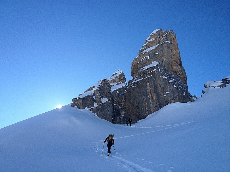 Col du Biol : Fin de la première montée