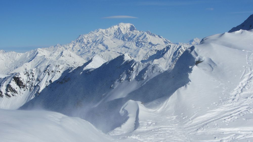 Mont Blanc : ça souffle sur les cretes