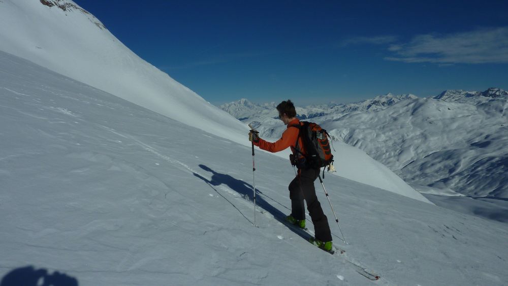 El-Manu : la tete dans les Grandes Jorasses !