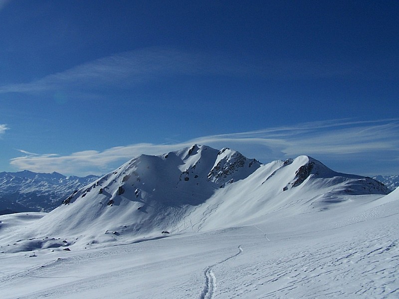 #4 Traversée Quermoz-Dzonfié : Sur le grand plateau du Bagna, le Quermoz et ces petits couloir N. Traversée Quermoz-Dzonfié : Sur le grand plateau du Bagna, le Quermoz et ces petits couloir N.
