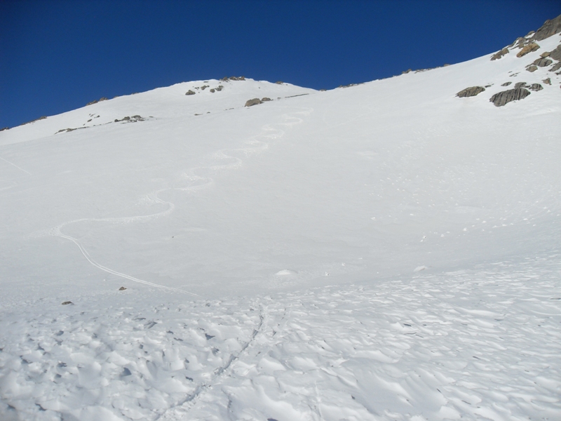 Quelques bons passages à la descente en neige transfo.