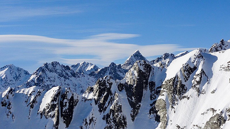 du sommet : Puy gris et Cie