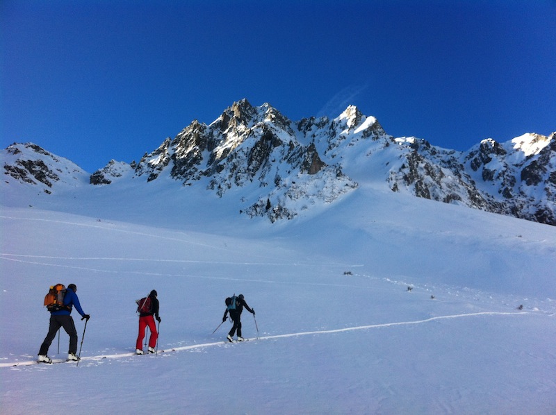 #3 Approche couloir nord recti. : D Approche couloir nord recti. : D'un pas décidé