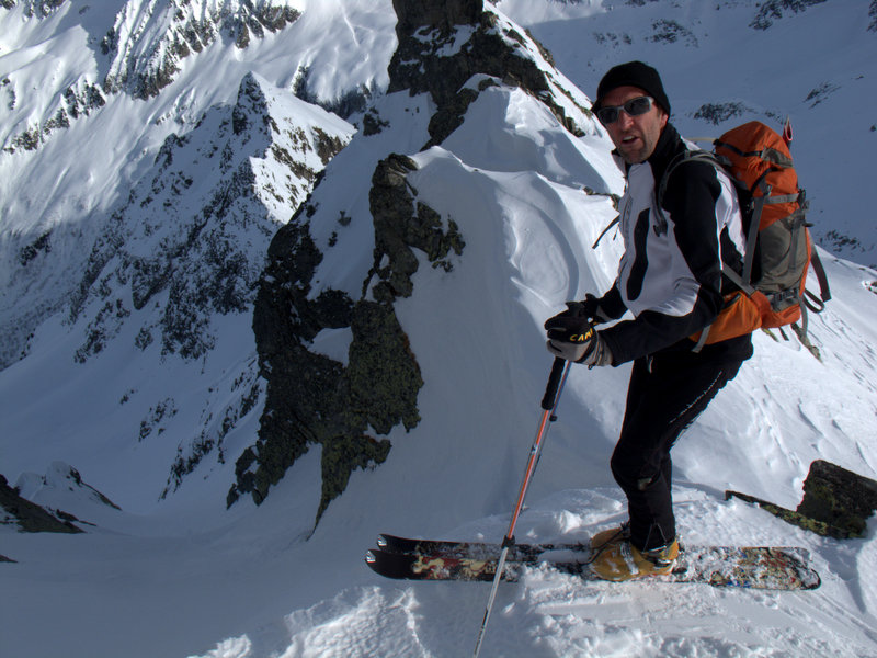 Couloir de la Balme : Friz, à toi l'honneur !